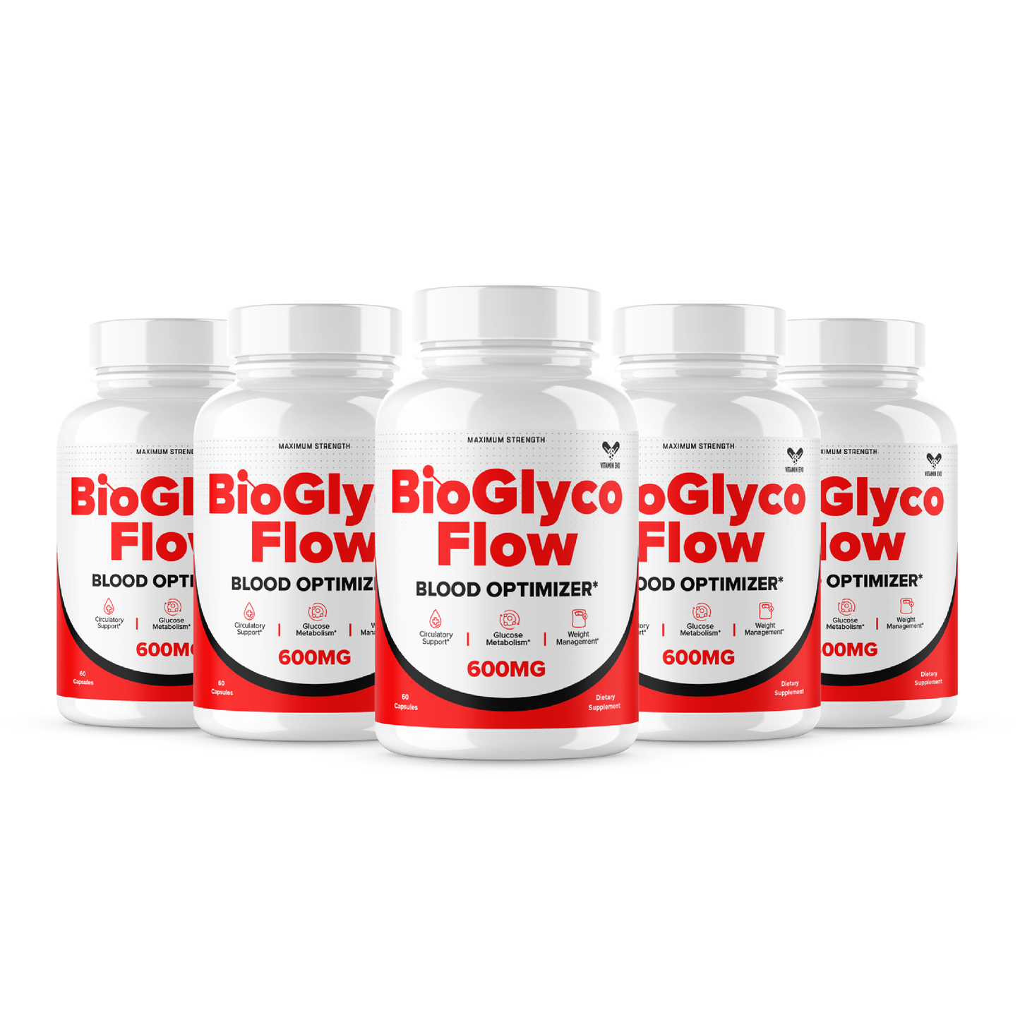 BioGlyco Flow Pills Advanced Formula Maximum Strength Support (60 Capsules) (Copy)