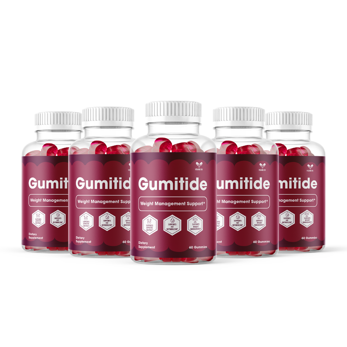 Gumitide Weight Management Support Gummies Advanced (60 Gummies)