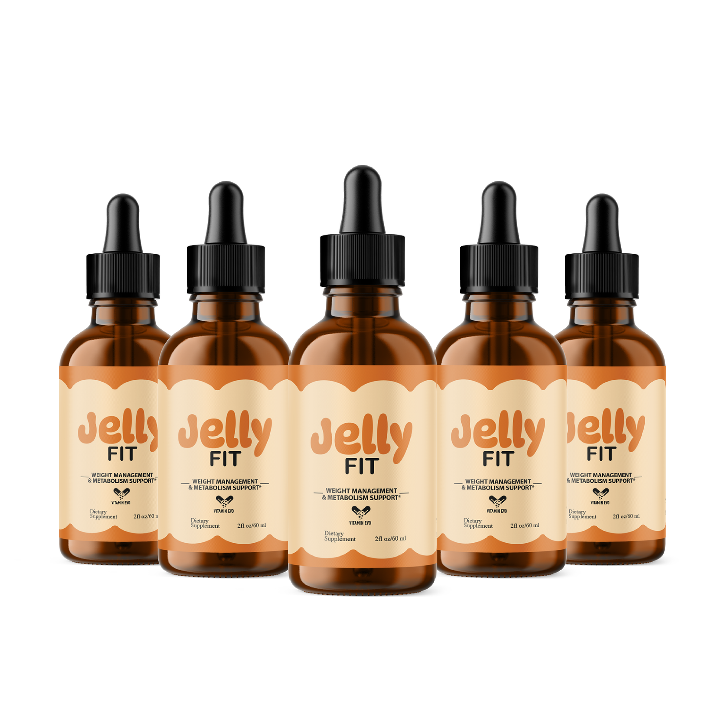 Jelly Fit Drops Advanced Formula Weight Management Support (30 Day Supply)