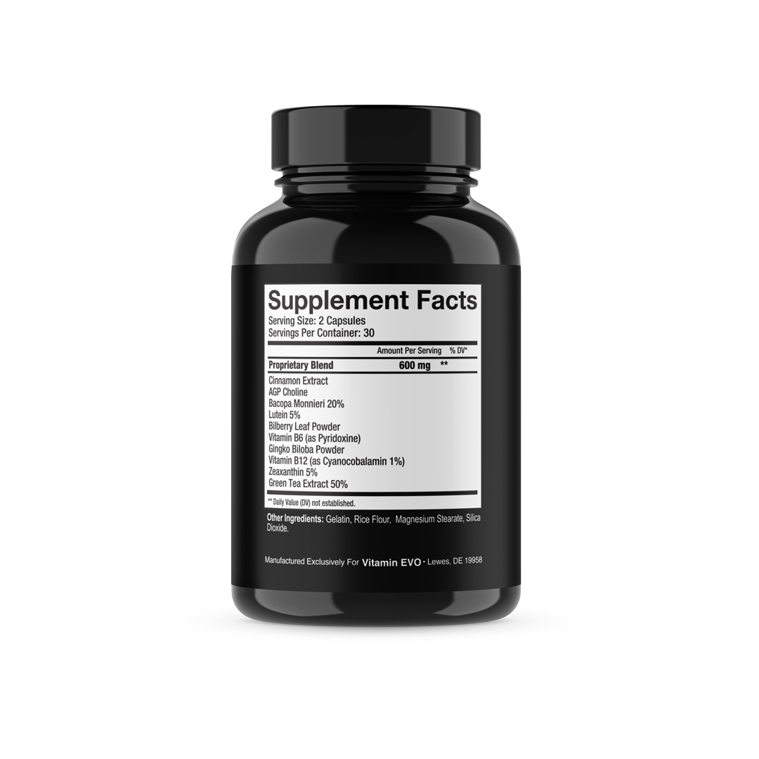 Brain Honey Pills Advanced Memory and Focus Support BrainHoney (60 Capsules)