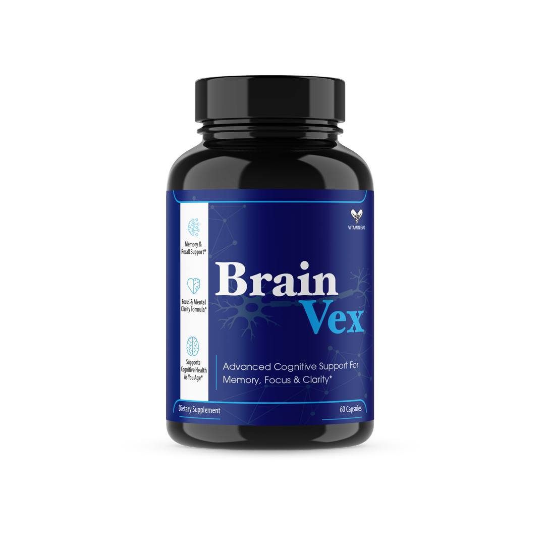 Brainvex Pills Advanced Memory and Focus Support Brain Vex (60 Capsules)