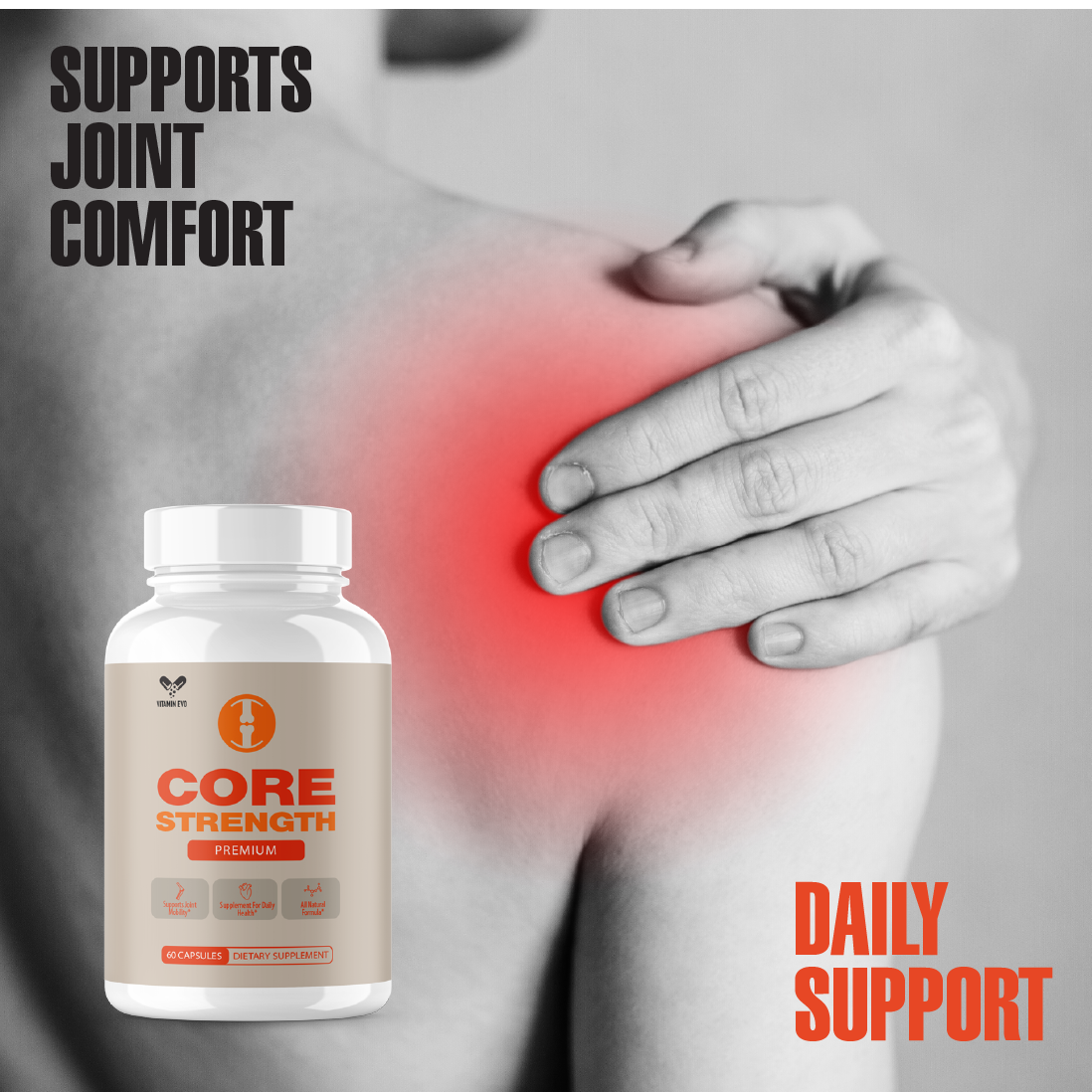 Core Strength Pills Advanced Daily Joint Support CoreStrength (60 Capsules)