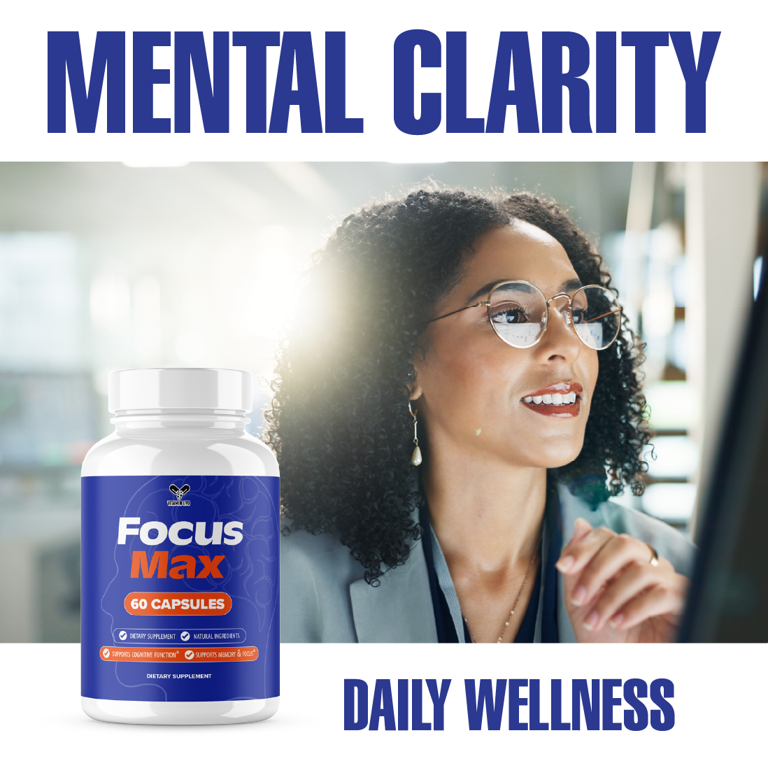 Focus Max Pills Advanced Memory and Focus Support FocusMax (60 Capsules)