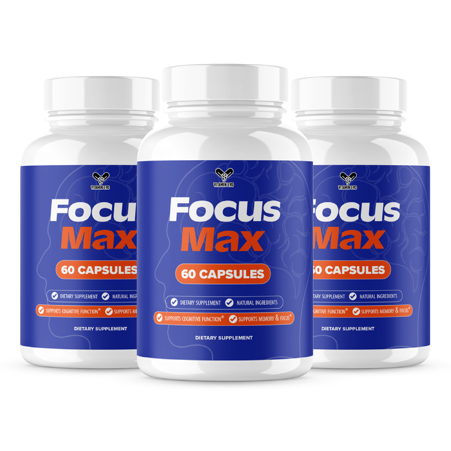 Focus Max Pills Advanced Memory and Focus Support FocusMax (60 Capsules)