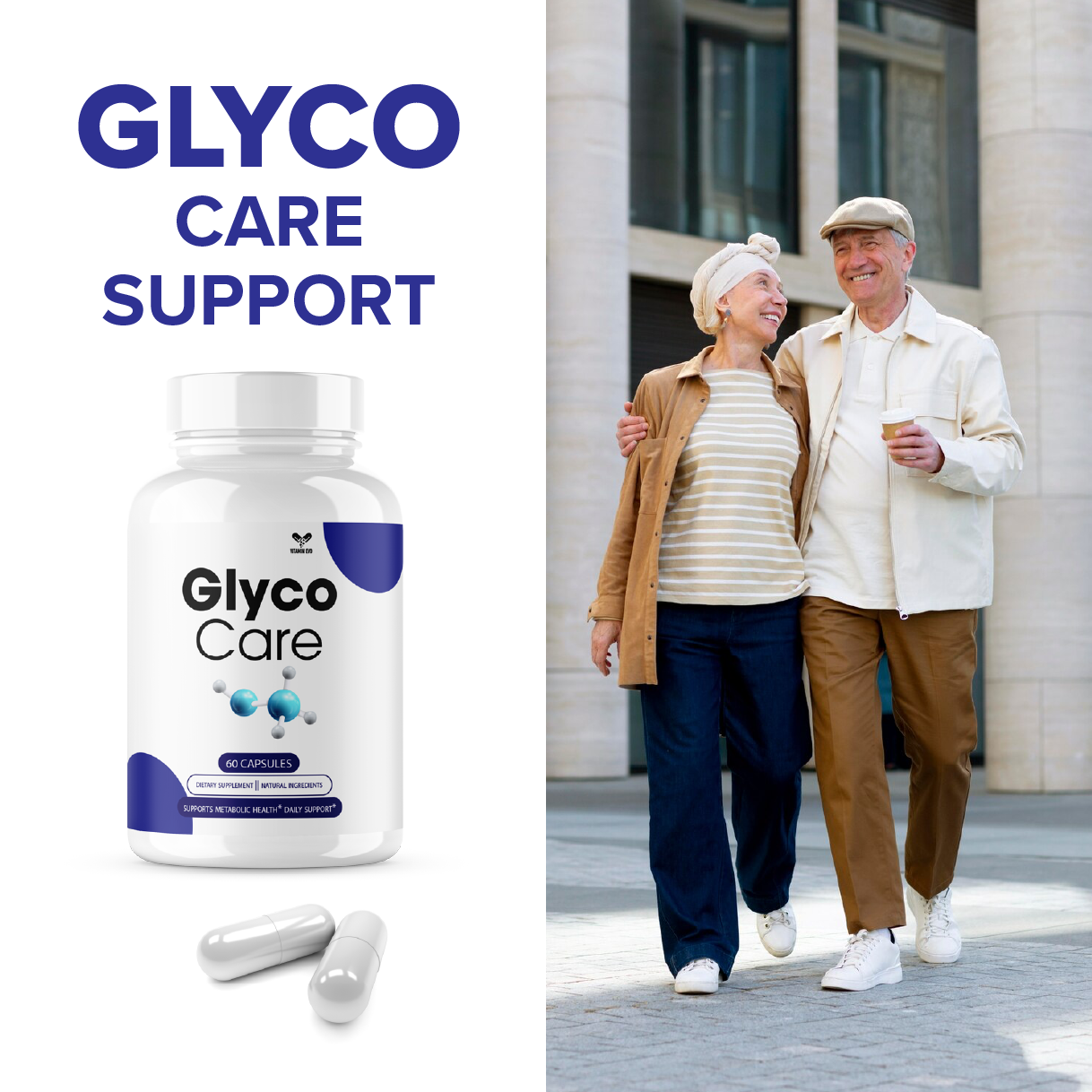 Glyco Care Pills Advanced Formula Maximum Strength Support (60 Capsules)