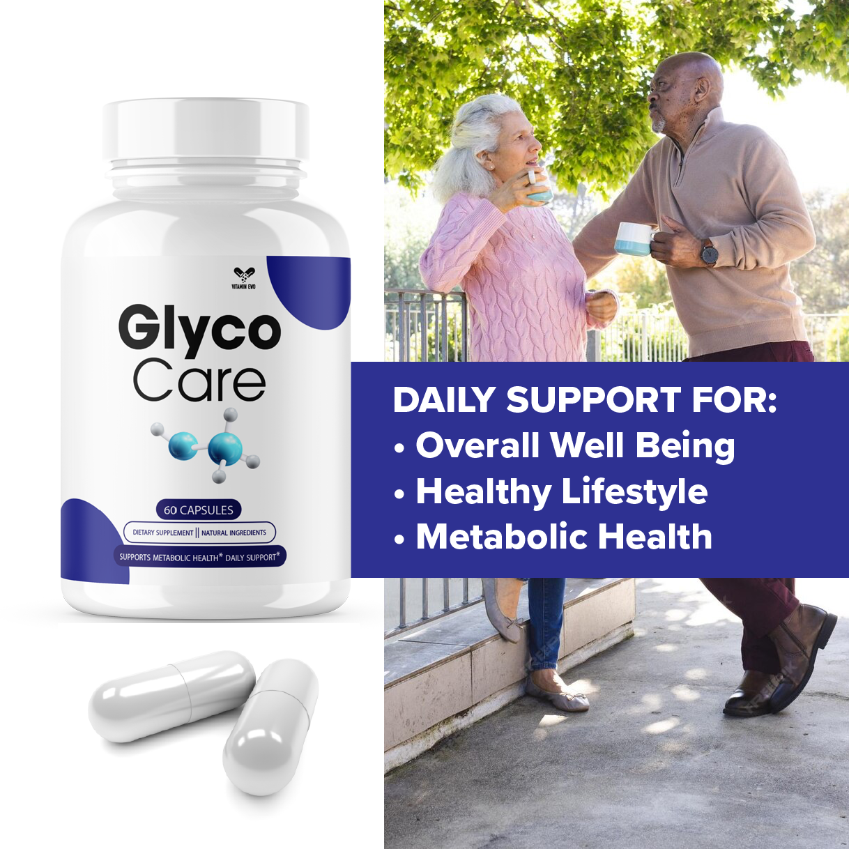 Glyco Care Pills Advanced Formula Maximum Strength Support (60 Capsules)