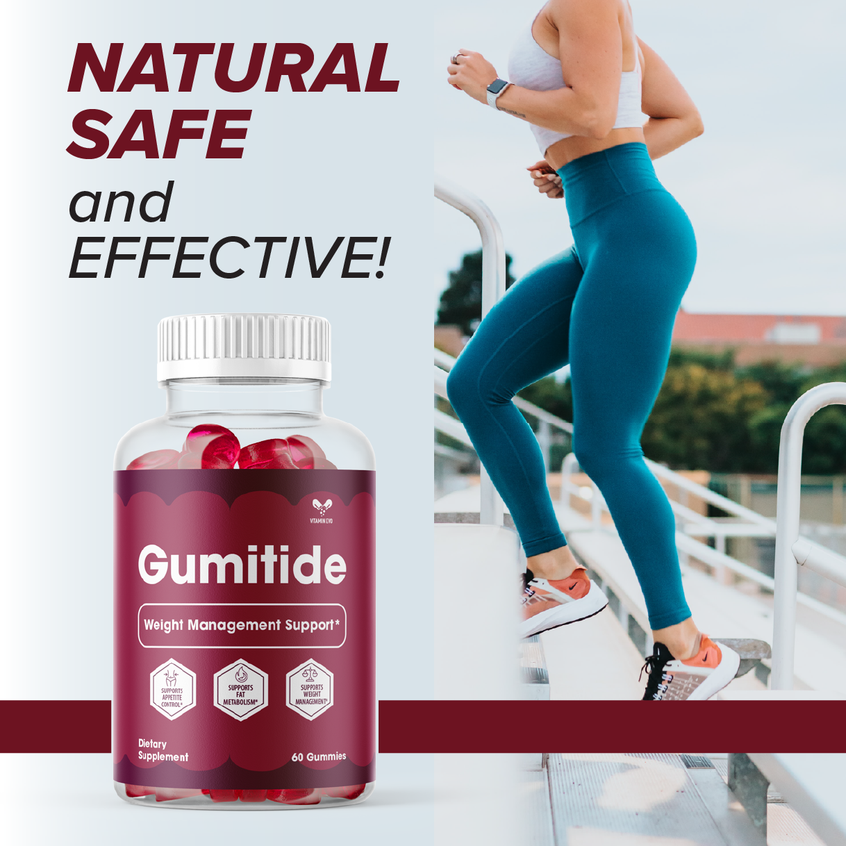 Gumitide Weight Management Support Gummies Advanced (60 Gummies)