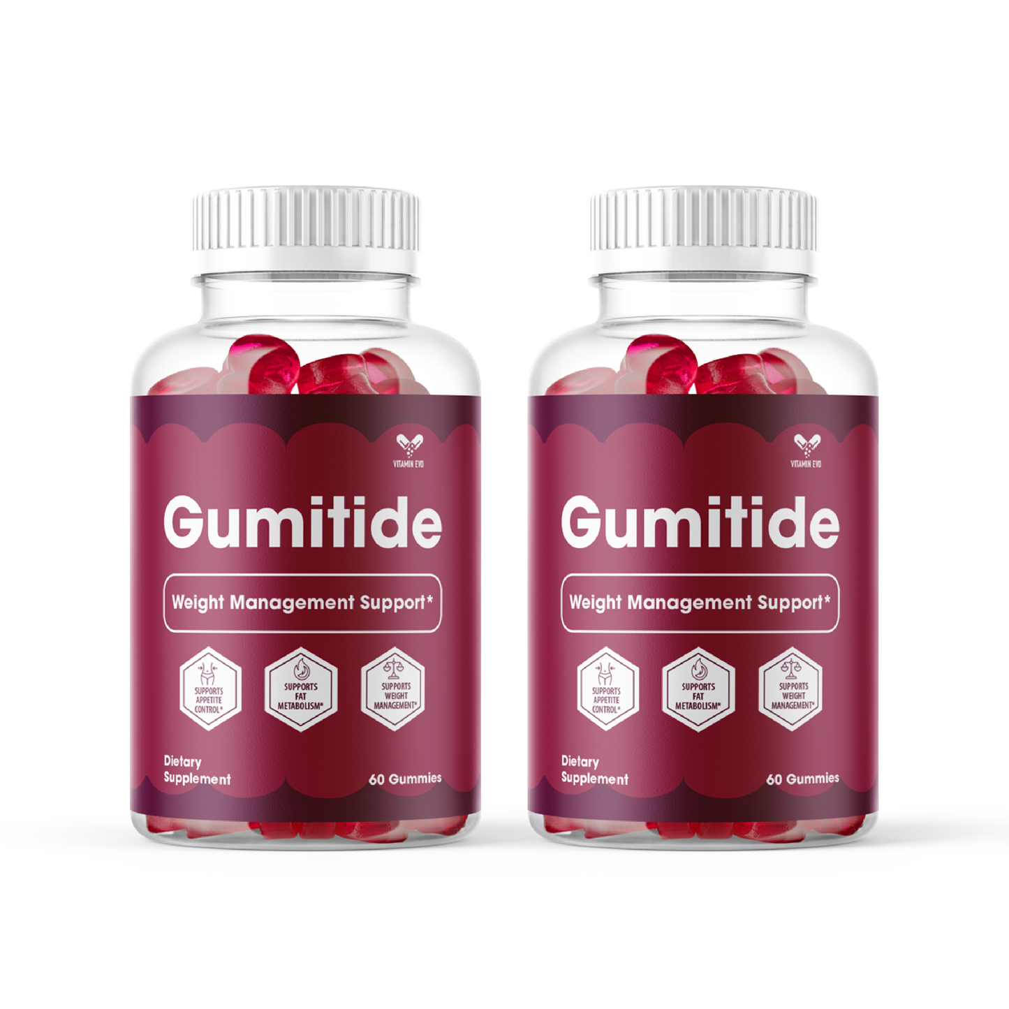 Gumitide Weight Management Support Gummies Advanced (60 Gummies)