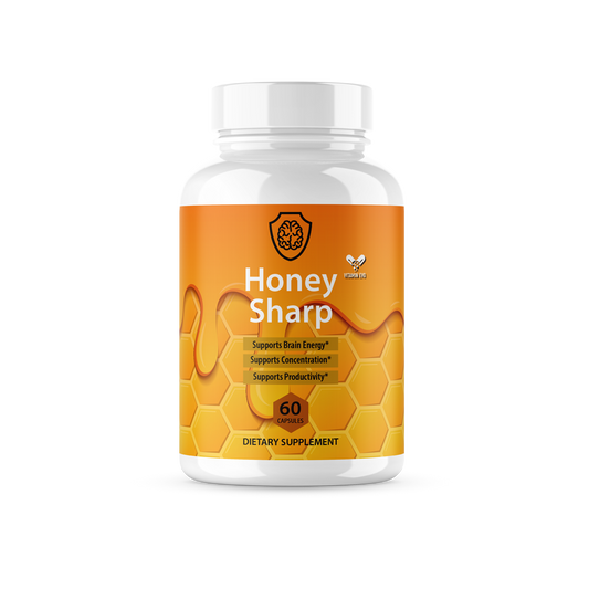Honey Sharp Pills Advanced Memory and Focus Support (60 Capsules)