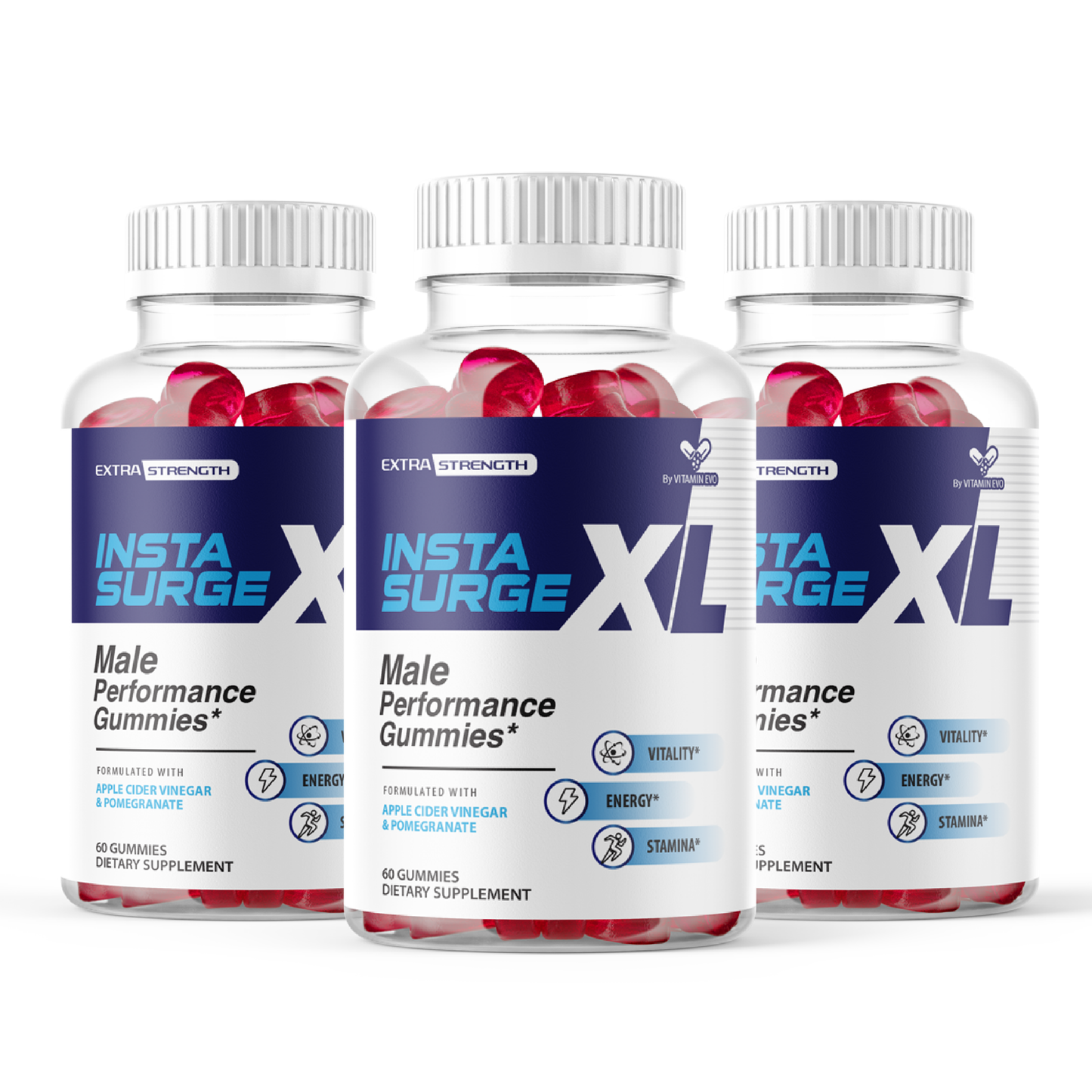 Insta Surge XL Male Performance Gummies Men Advanced InstaSurgeXL (60 Gummies)