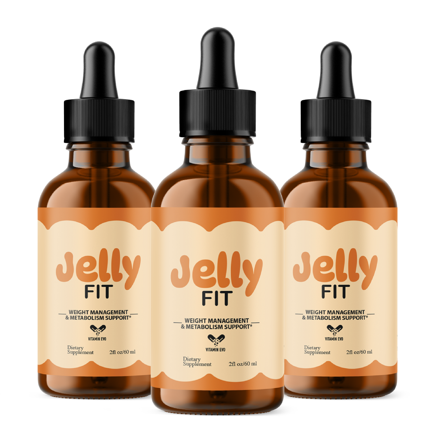 Jelly Fit Drops Advanced Formula Weight Management Support (30 Day Supply)