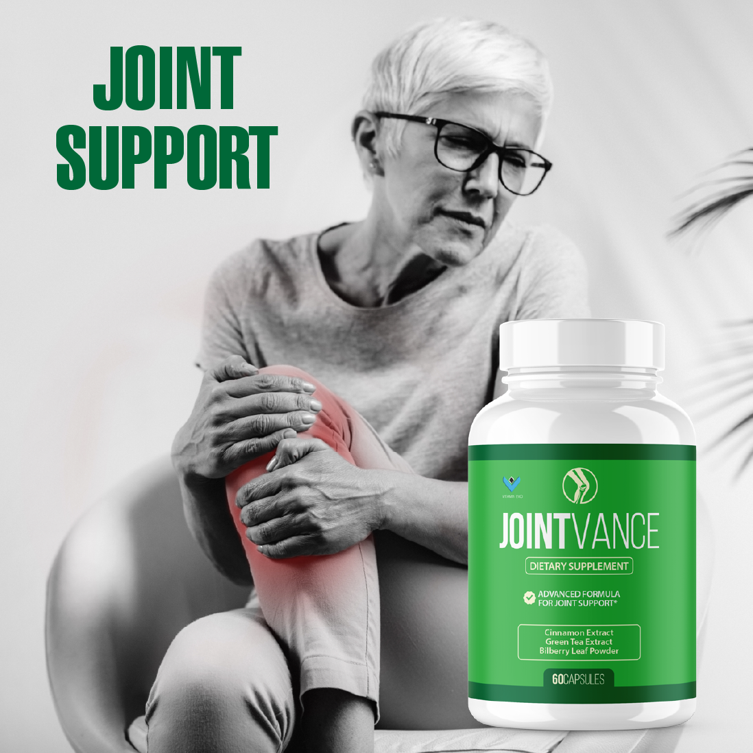 JoinVance Pills Advanced Daily Joint Support Joint Vance (60 Capsules)