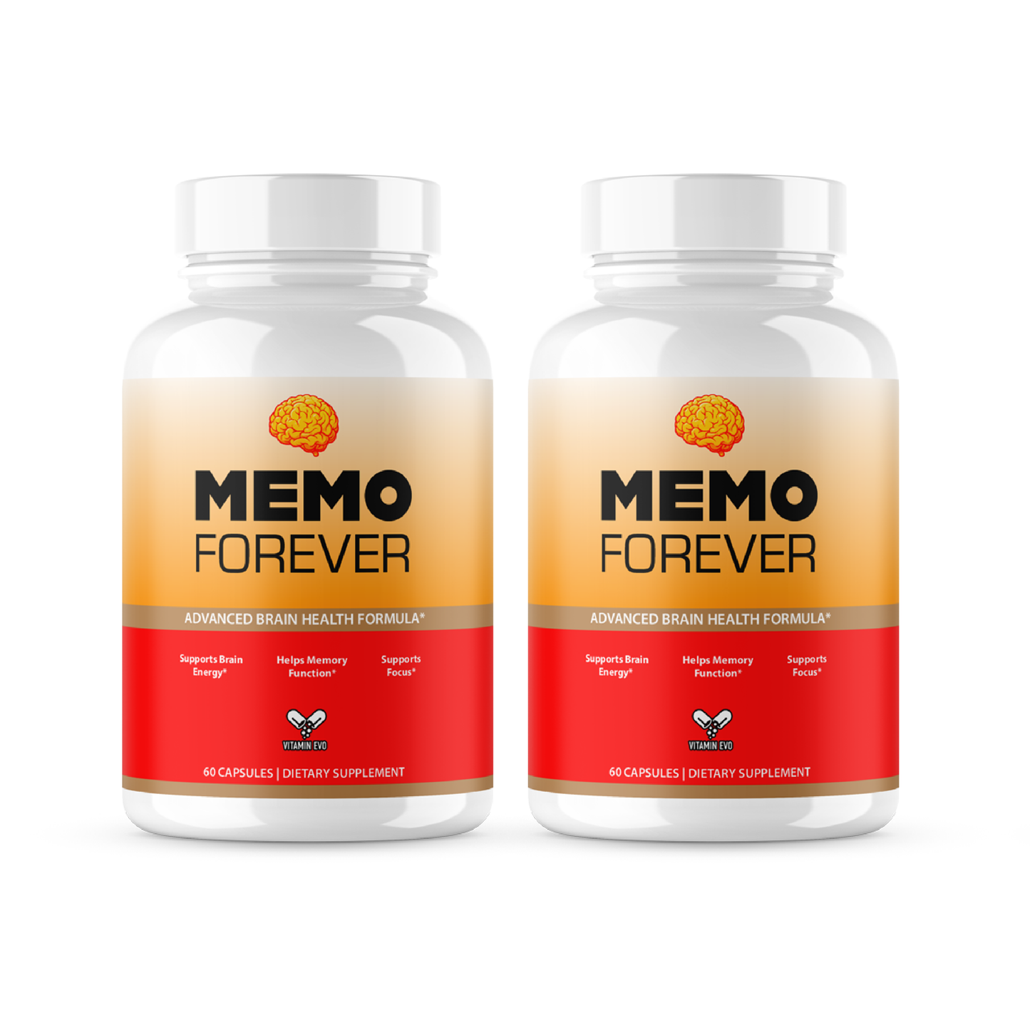 Memo Forever Pills Advanced Memory and Focus Support (60 Capsules)