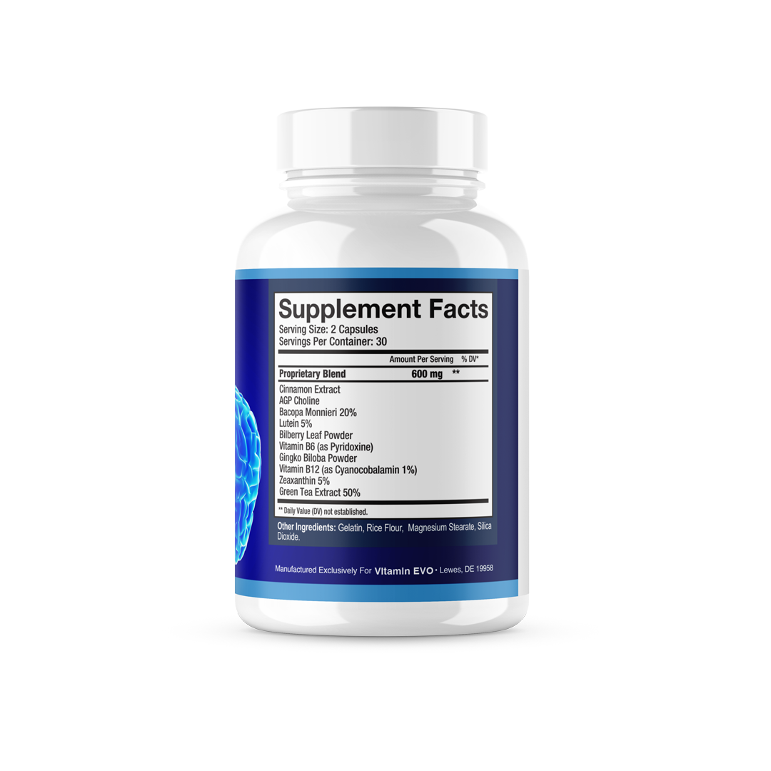 Memoryon Pills Advanced Memory and Focus Support Memory On (60 Capsules)