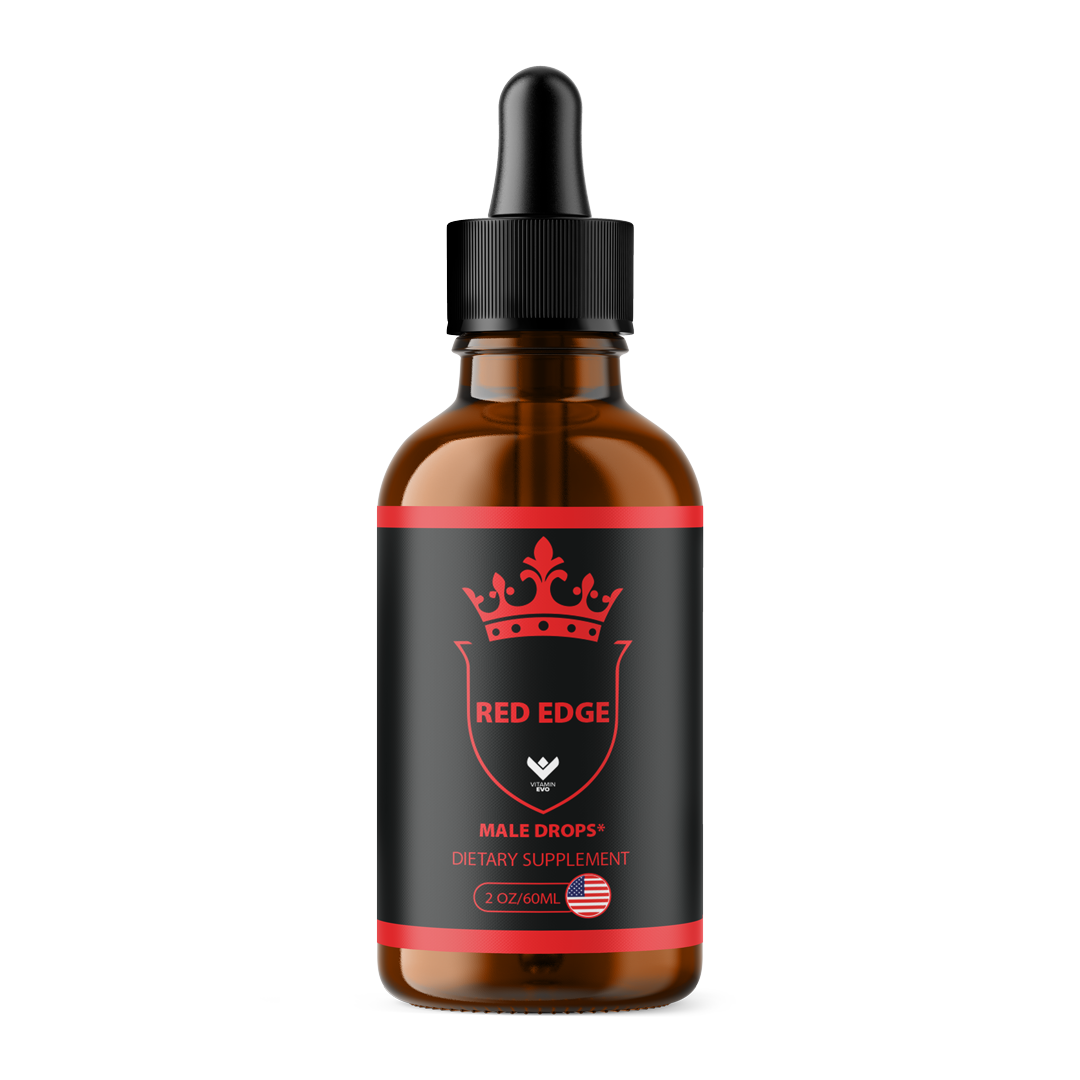 Red Edge Men Drops Advanced Formula Male Support (30 Day Supply)