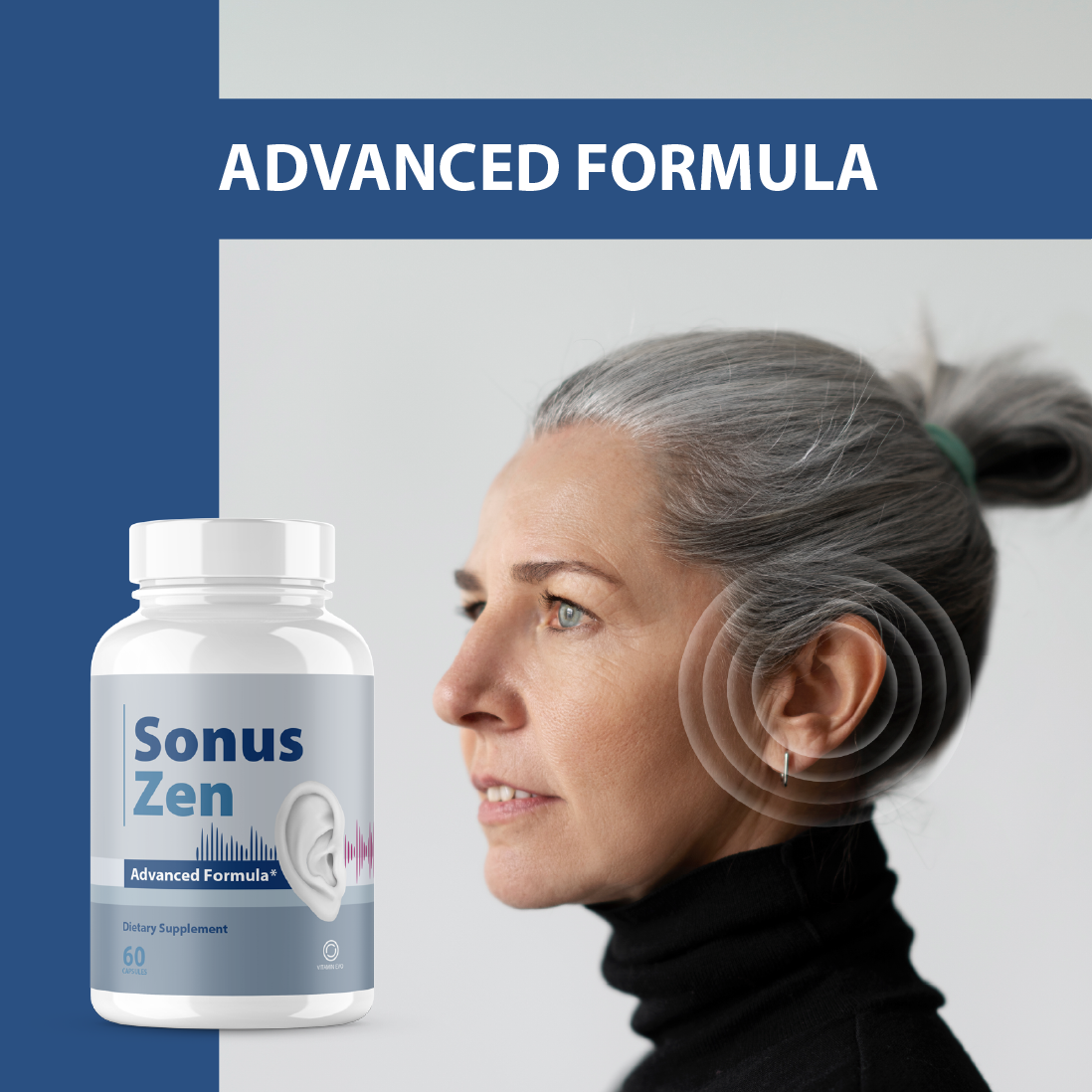 Sonus Zen Pills Advanced Daily Hearing Support (60 Capsules)