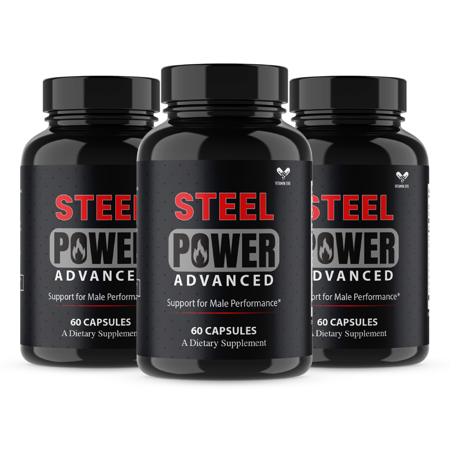 Steel Power Male Performance Pills Men Advanced SteelPower (60 Capsules)