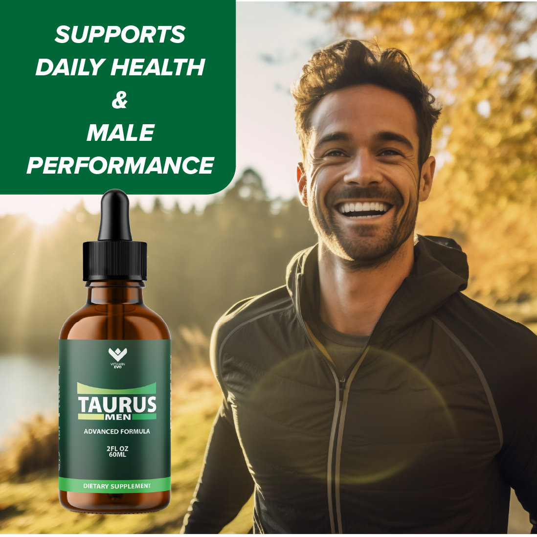 Taurus Men Drops Advanced Formula Male Support (30 Day Supply)