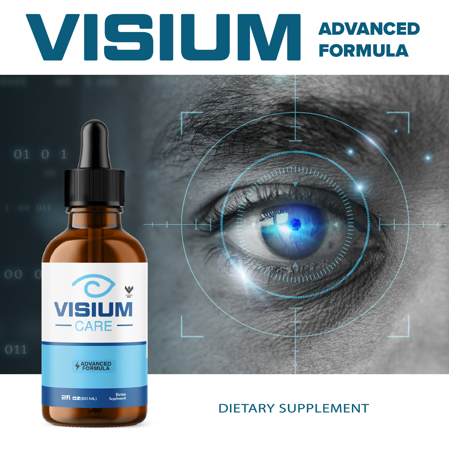 Visium Care Drops Advanced Daily Vision Support (30 Day Supply)